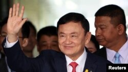 Тайланддын мурдагы премьер-министри Таксин Чинават Бангкок аэропортунда. Тайланд. 22-август, 2023-жыл.