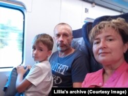 Сім'я Лілії після виїзду з Маріуполя