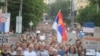 Tenth protest "Serbia against violence" in Belgrade, July 8th 2023