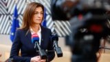 Varga Judit igazságügyi miniszter Brüsszelben, 2022. november 18.