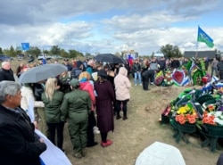 Похороны мобилизованного. Россия, архивное фото