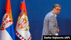 Aleksandar Vučić, predsjednik Srbije, avgust 2023. 
