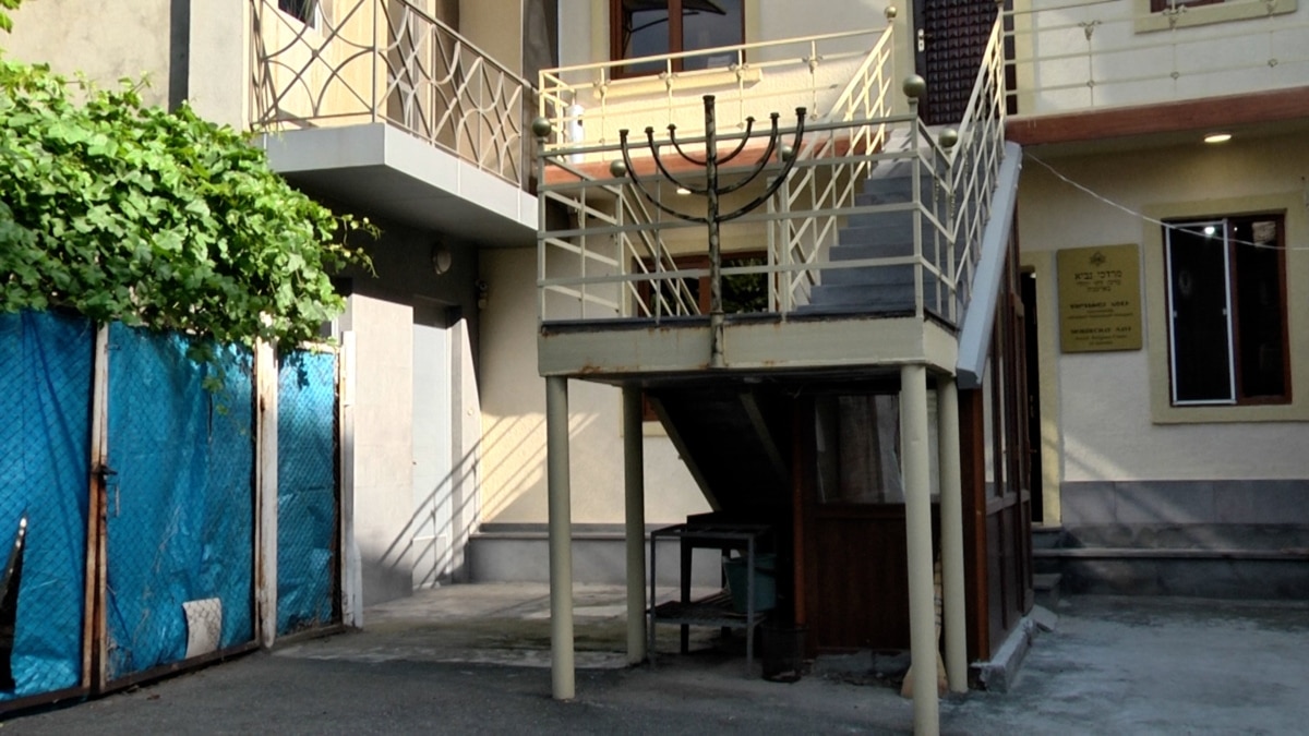 Attack on the only synagogue in Yerevan