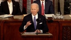 U.S. President Joe Biden devoted the first section of his address to Russia’s invasion of Ukraine and the threats facing freedom and democracy around the world – including, he said, in the United States.