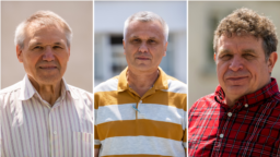 Analiștii Nicolae Negru, Igor Boțan și jurnalistul Alexandru Canțîr. 