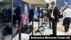 U sjedištu Ujedinjenih nacija u New Yorku je otvorena izložba o genocidu u Srebrenici, 2. juli 2024. godine