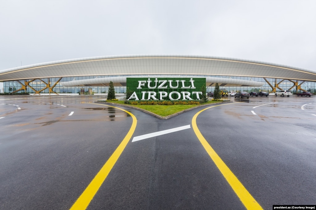 Aeroporti i ri i fotografuar në tetor 2021.