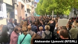 Sa protesta "Mi smo kultura" u Podgorici
