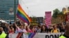 Sarajevo, Bosnia-Herzegovina, Fourth pride parade in Sarajevo "Proudly together", June 24, 2023.