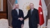 Turkish President Recep Tayyip Erdogan and Azerbaijani President Ilham Aliyev met in Ankara on February 19.