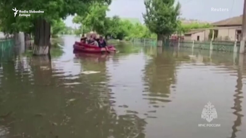 Teška situacija sa poplavama na teritorijama pod okupacijom Rusije