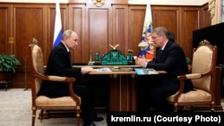 Встреча Владимира Путина с Радием Хабировым. 9 апреля 2024 года