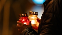 Акцыя ў Вільні ў памяць Ночы расстраляных паэтаў. 29 кастрычніка 2026 году. Ілюстрацыйнае фота. 