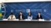 Пресс-конференция «Молодёжной информационной службы Казахстана» и исследовательского центра «Сандж», которые осуществляли мониторинг выборов в Алматы, 28 марта 2023 года