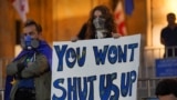 Georgia -- Russian law. Protesters in Georgia rally against 'foreign agent' bill, Tbilisi, 1May2024
