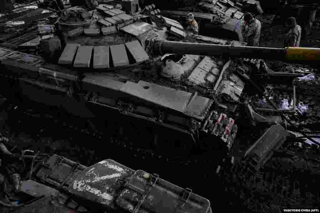 A háború 2022. február 24-i kezdete óta az ukrán 14. gépesített dandár tagjai azt állítják, hogy közel száz orosz páncélozott járművet javítottak meg, amelyeket azóta már bevetettek az orosz csapatok ellen