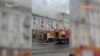 Изгоре станбена зграда по смртоносните руски напади на Днепропетровск