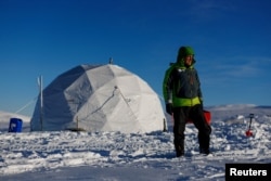 Дослідження льоду на Свальбарді