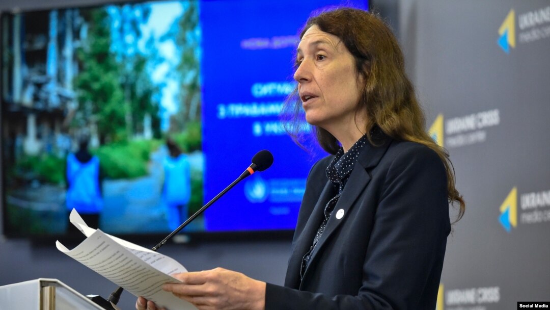 The head of the UN Human Rights Monitoring Mission in Ukraine, Matilda Bogner, said at a press conference in Kyiv on March 24 that her organization had recently recorded killings by both sides.