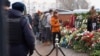 Grab: Russia -- Navalny's grave, Moscow, March 2, 2024