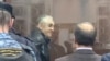 Magomed Magomedov appears in court in Moscow in October 2023