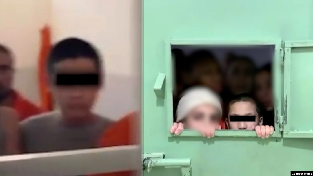 Kyrgyz children in juvenile prisons in Syria