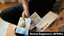 Neka od pisama podrške koja je Gnjot dobio tokom boravka u zatvoru u Srbiji, 14. jun 2024.