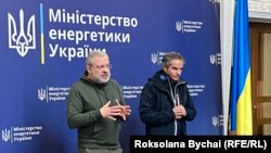ფოტო არქივიდან: IAEA-ს დირექტორი რაფაელ გროსი კიევში, უკრაინის ენერგეტიკის მინისტრ ჰერმან გალუშჩენკოსთან ერთად. 6 თებერვალი, 2024 წელი 