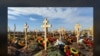 Цвинтар бойовиків угруповання «ПВК Вагнера» поблизу російського міста Самара