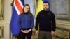 Володимир Зеленський подякував голові уряду Ісландії за візит та за підтримку України цією країною