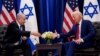 Ақш президенті Джо Байден (оң жақта) мен Израиль премьер-министрі Биньямин Нетаньяху.