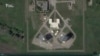 Удар по российской стратегической радиолокационной станции раннего предупреждения недалеко от Армавира, спутниковый снимок Planet.com, 23 мая 2024 года 