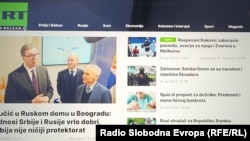 RT Balkan has "adapted the Kremlin's narrative to a highly receptive local audience, allowing it to spread more easily across the region," Reporters Without Borders said.