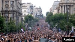 Протестиращите блокираха улици и булеварди в Белград