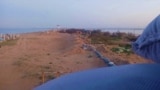 Фортификации на побережье возле села Молочное, Сакский район. Крым, архивное фото