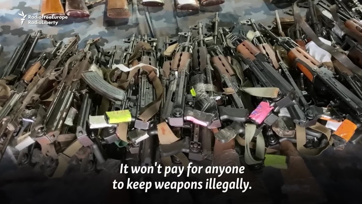 Serbs Surrender 13,500 Pieces Of Unregistered Weapons After Mass Shootings