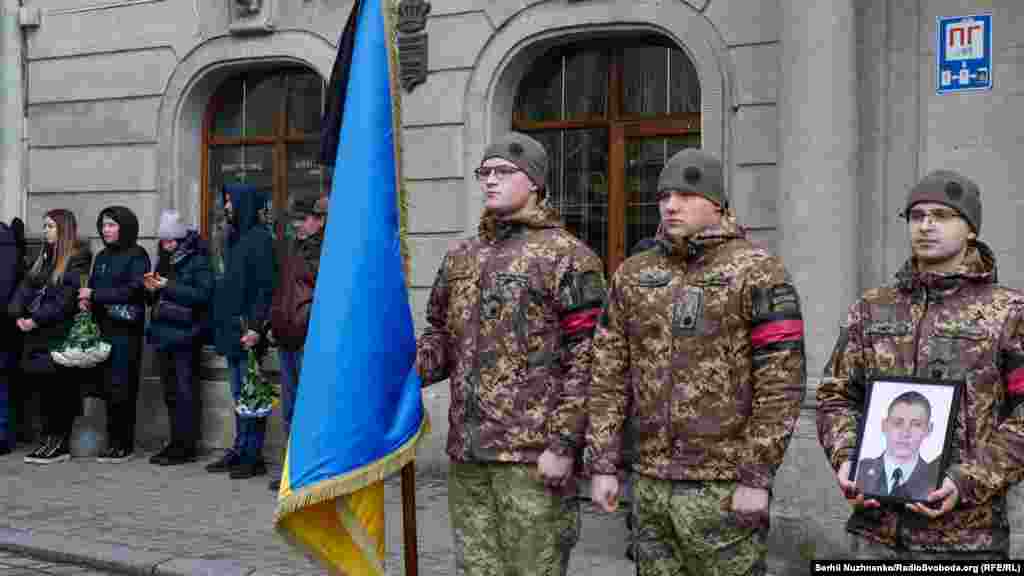 Чин похорону пройшов у Гарнізонному храмі апостолів Петра і Павла