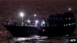 عکسی که نیروی دریایی هند از قایق النعیمی با پرچم ایران منتشر کرده است 