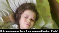 Ангелина после операции во Львове. Украина, 2024 год