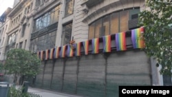 ЛГБТ-символика в Буэнос-Айресе. Фото Эйна