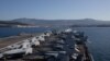 Split, Croatia, The world's largest aircraft carrier USS Gerald R. Ford (CVN 78) arrives in Split, Croatia for a scheduled port visit, June 26, 2023. (U.S. Navy photo by Mass Communication Specialist 2nd Class Jacob Mattingly)