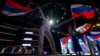 Zvanična ceremonija otvaranja predolimpijskog šampionata u hrvanju slobodnim stilom u predgrađu Moskve, 4. maj 2024. 