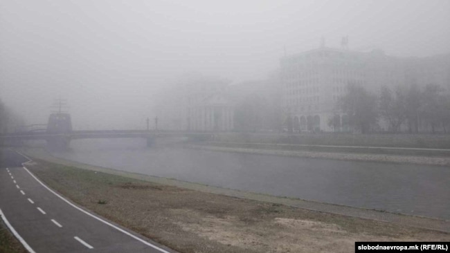 Аерозагадување во Скопје 