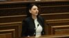 Armenia - Deputy Prosecutor-General Anahit Manasian addresses the arliament, April 11, 2023.