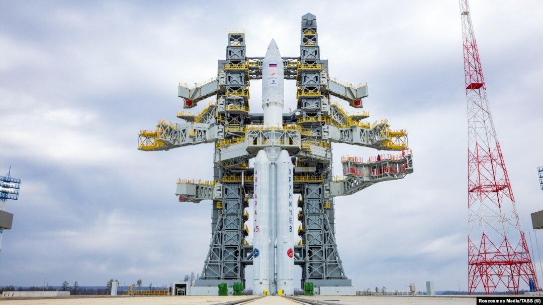 Ракета "Ангара-5" на космодроме Восточный