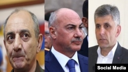 Bako Saakyan, Arkadi Qukasyan, David İşxanyan