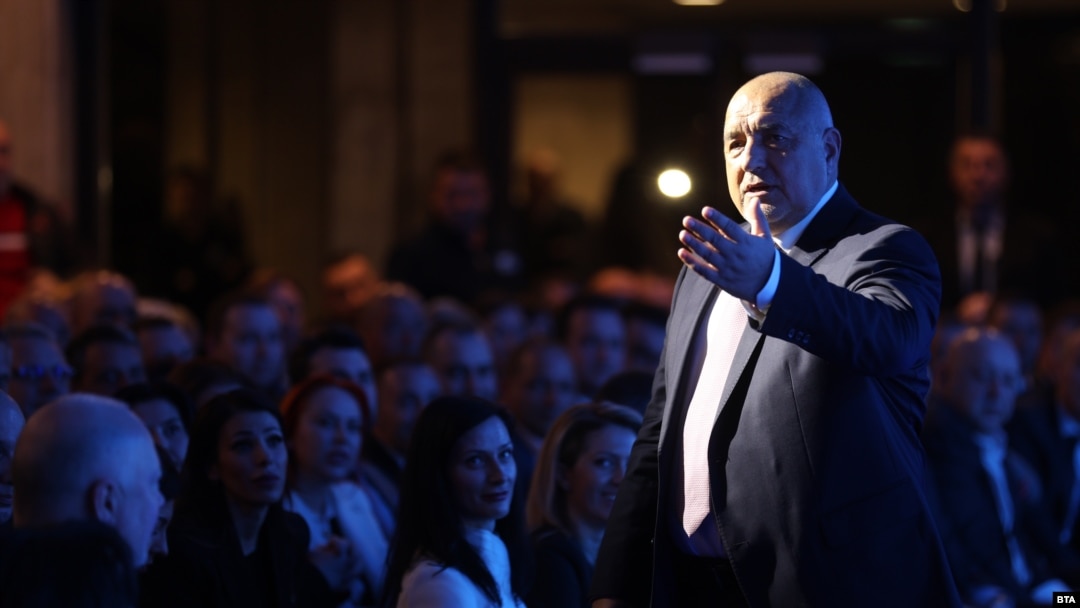 Лидерът на ГЕРБ Бойко Борисов.