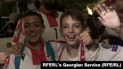 Fotbaliștii din echipa națională a Georgiei, primiți acasă ca eroi, după Euro 2024