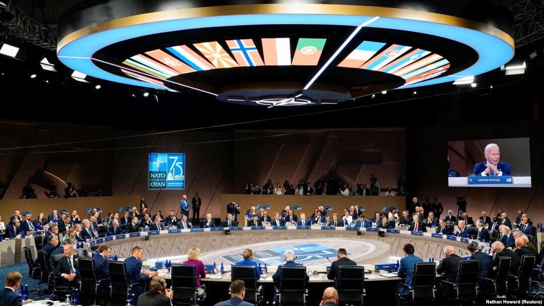 At its recent summit in Washington, the 32 members of NATO stated that the alliance would continue to support Ukraine on its  "irreversible path" to membership.