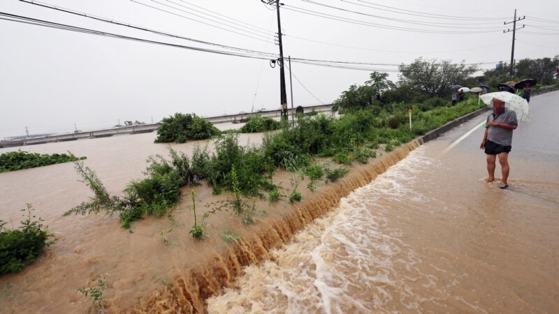 Vërshime vdekjeprurëse në Korenë e Jugut